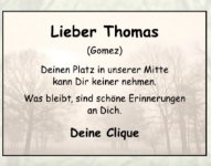 eine Anzeige